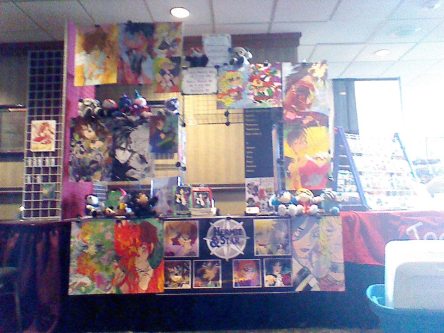 our booth at Ramencon 2014, day 3.